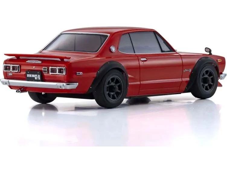 Kyosho Mini-Z MA020 Skyline 2000GT-R Rot, ARTR, 1:27 4WD On-Road Modell im Readyset