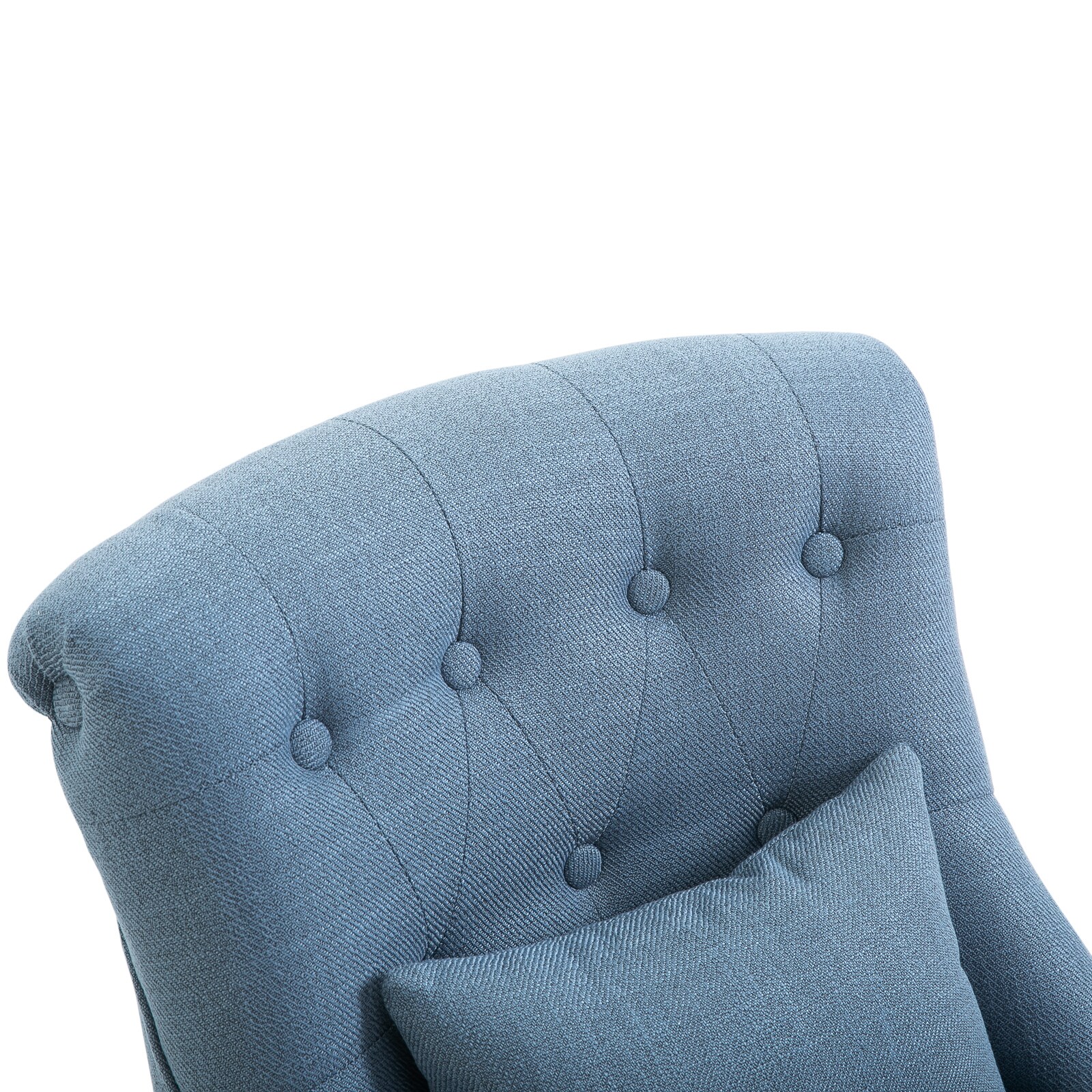 HOMCOM Relaxsessel mit Rückenkissen 52,5 x 69 x 77 cm (BxTxH)