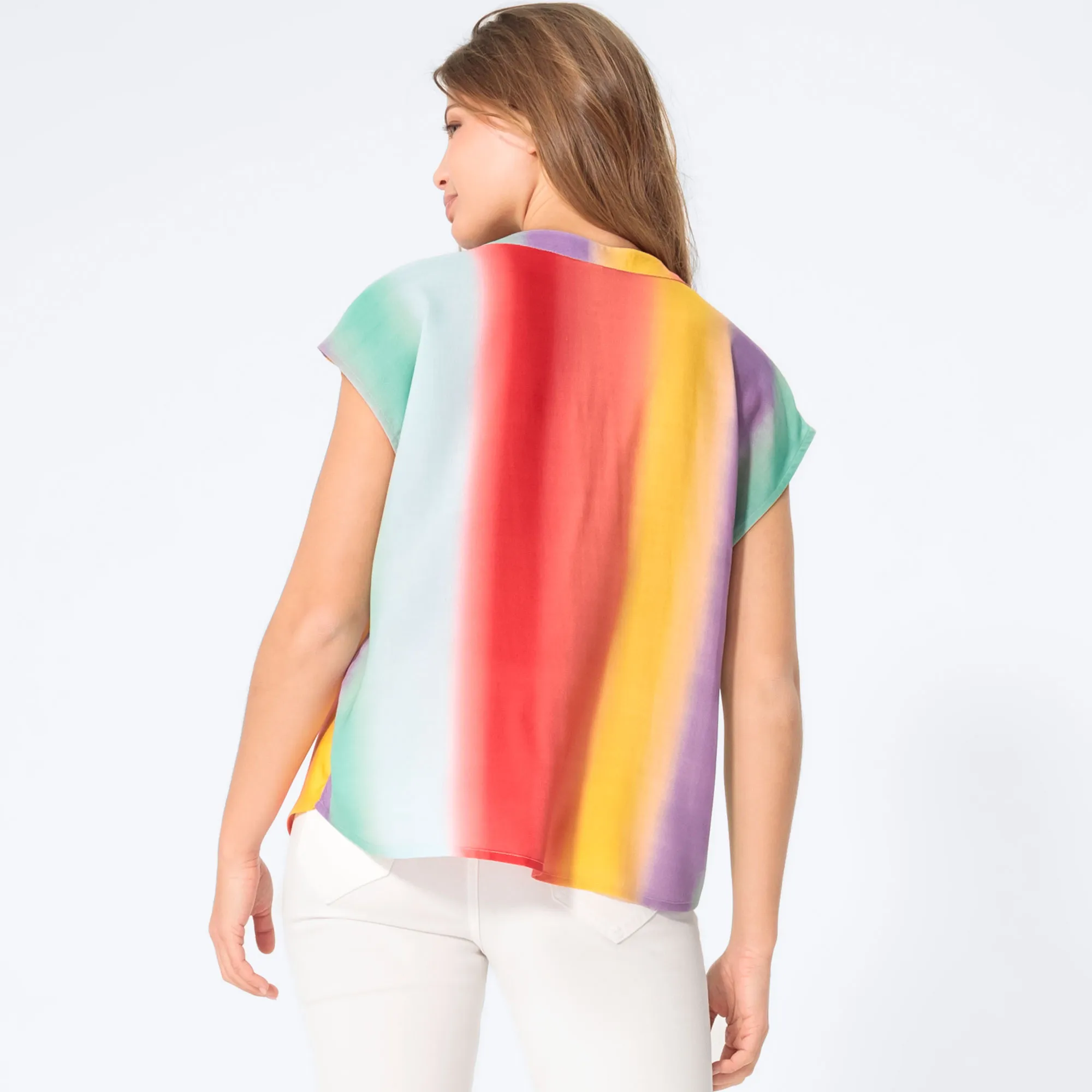 Damen-Bluse mit Farbverlauf