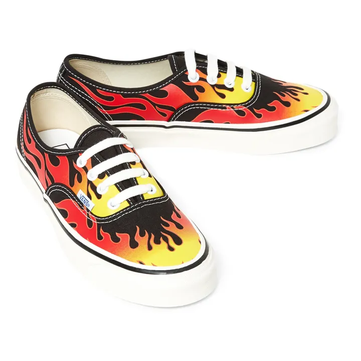 Vans Baskets Authentic Anaheim Flame - Collection Adulte | Noir