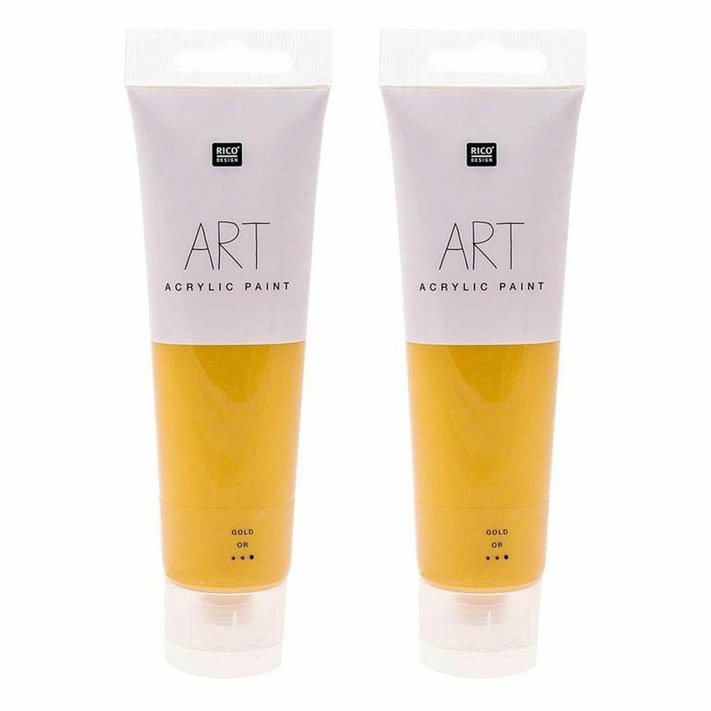 Peinture acrylique - doré - 200 ml