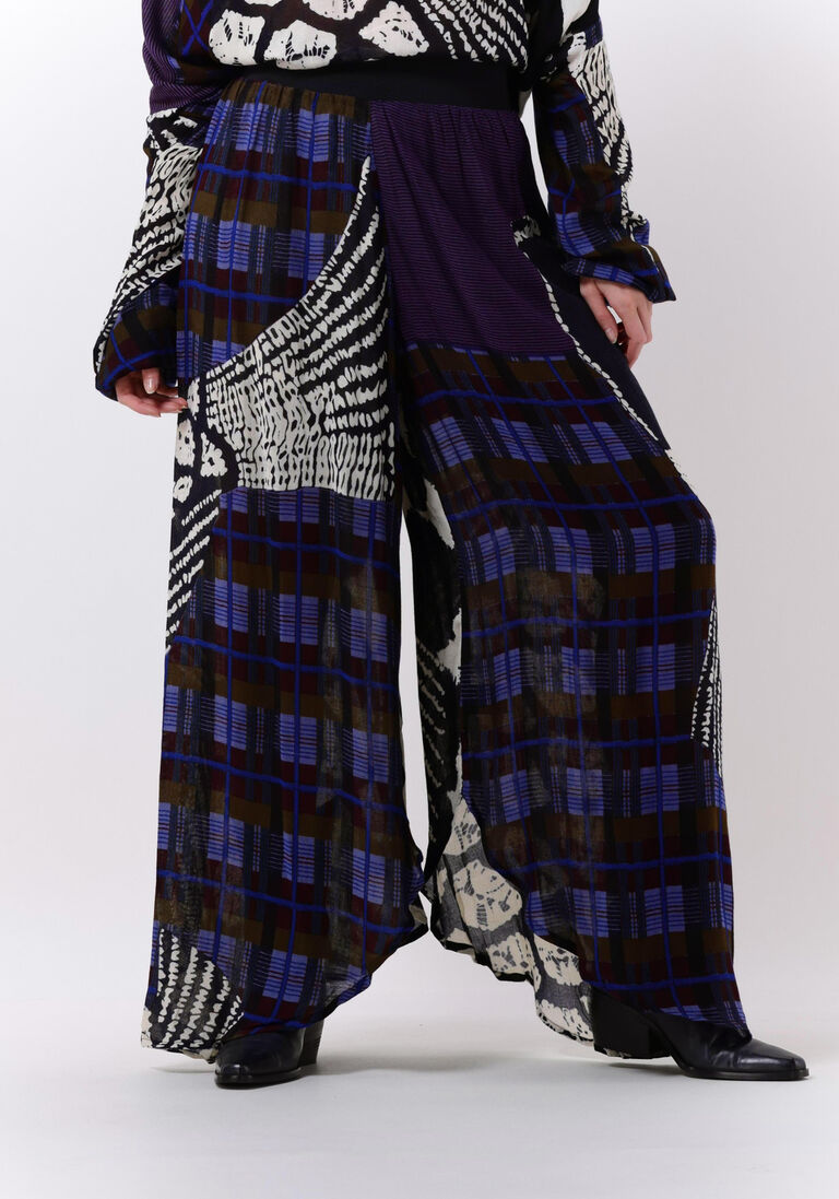 MES DEMOISELLES donkerblauwe mes demoiselles wijde broek sanchu