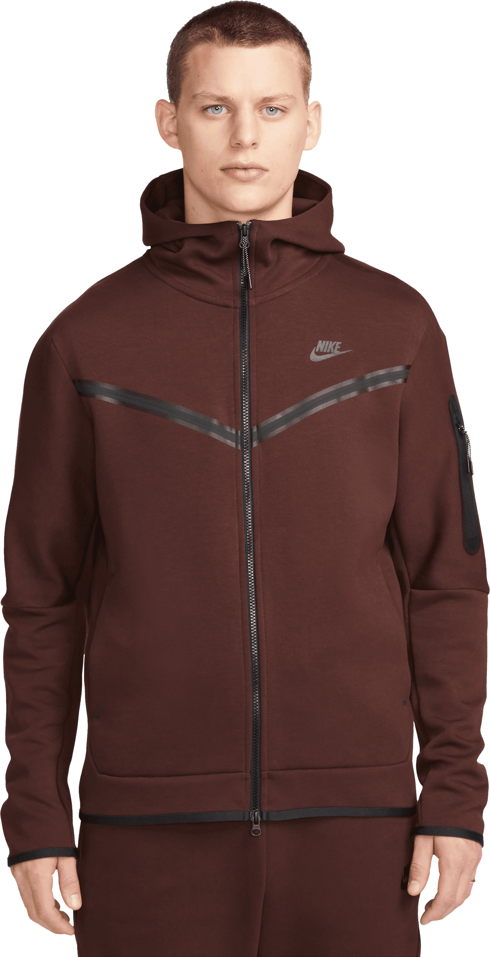 Nike Tech Fleece Windrunner Tall Braun Schwarz F227