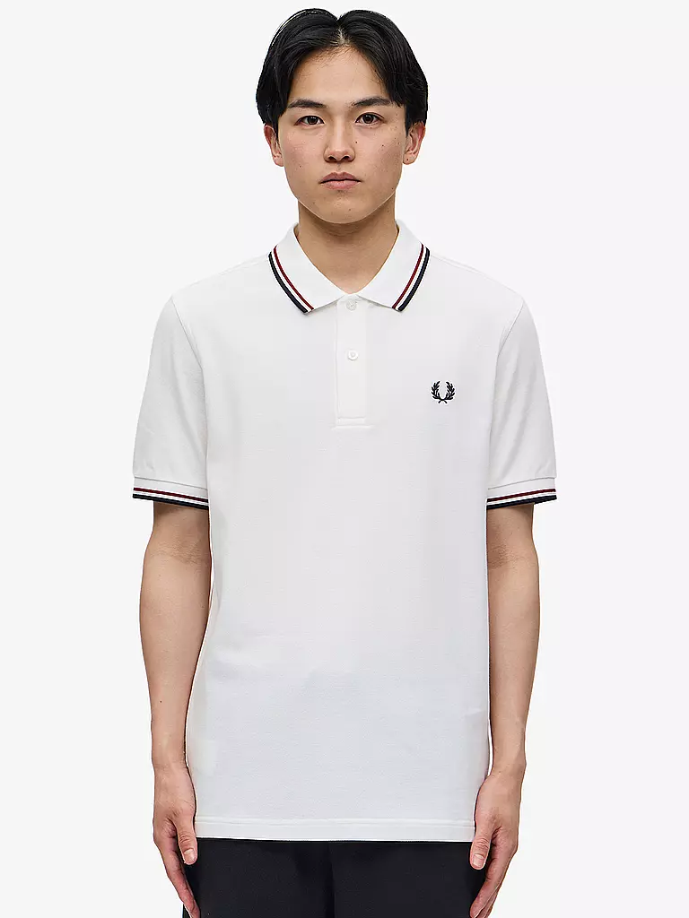 FRED PERRY Poloshirt M3600 weiss