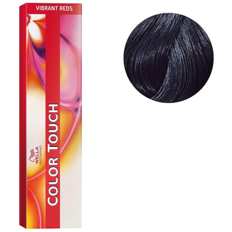 Coloration Color Touch Vibrant Reds n°3/68 châtain foncé violine perlé Wella 60ML