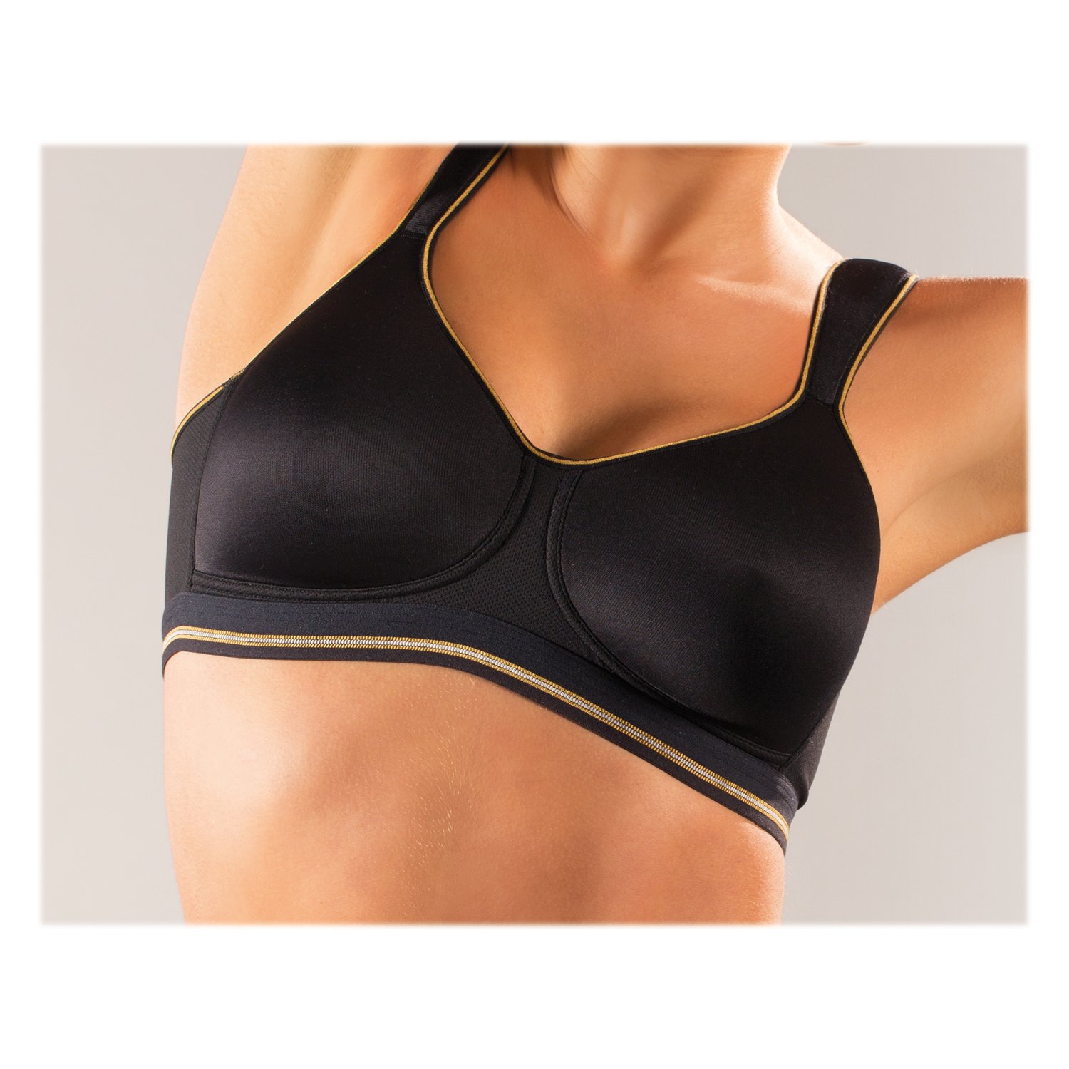VIANIA Sport-BH Goldie High Function  - schwarz