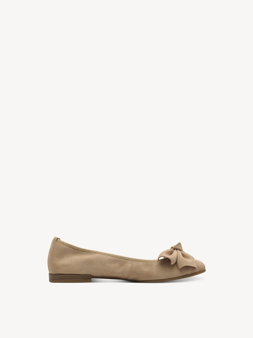 Leren Ballerina - bruin