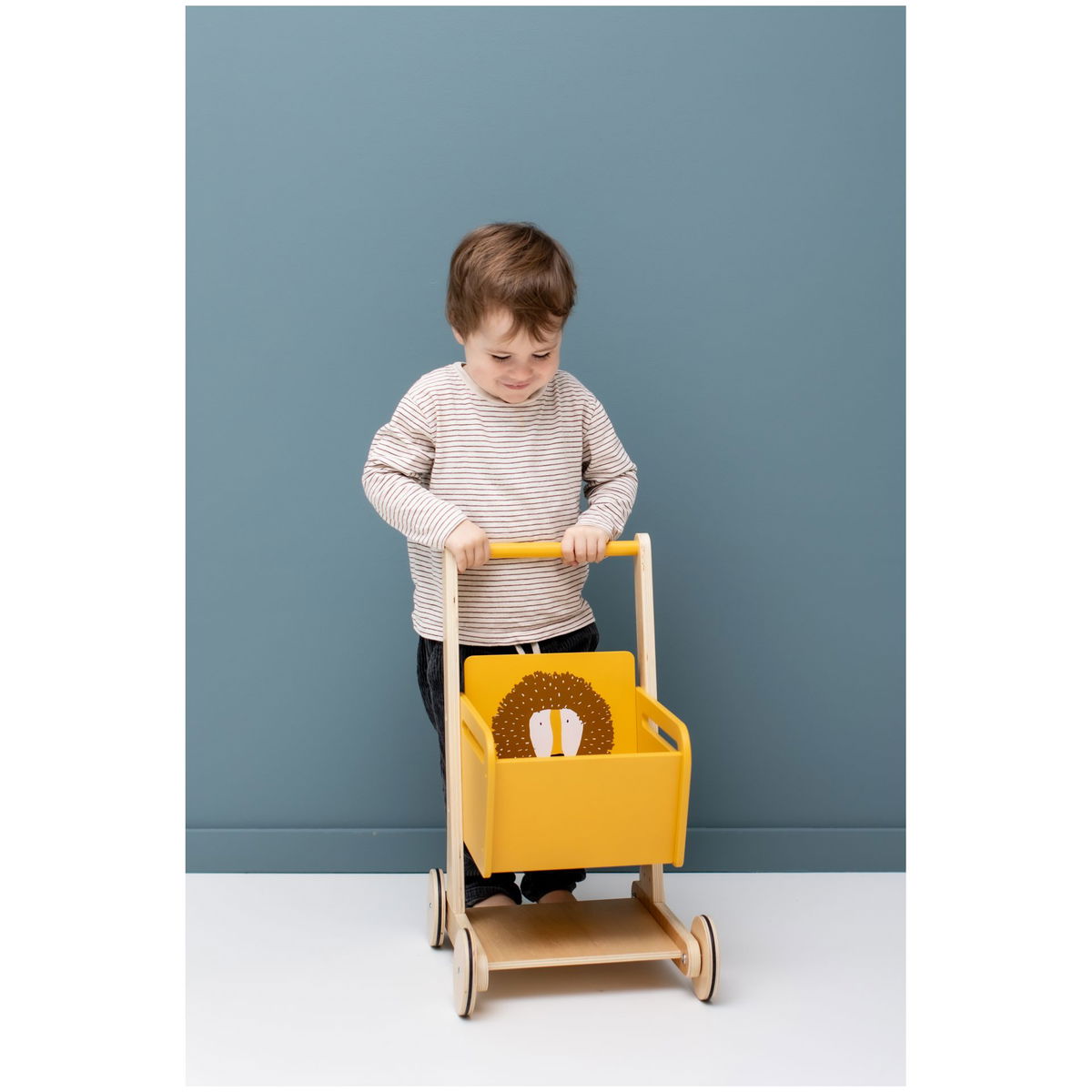 trixietrixie   Holz Einkaufswagen Mr. Lion
