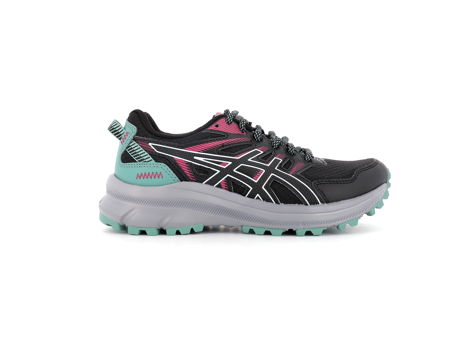Asics-TRAIL SCOUT 2 Matières combinées Noir Rose