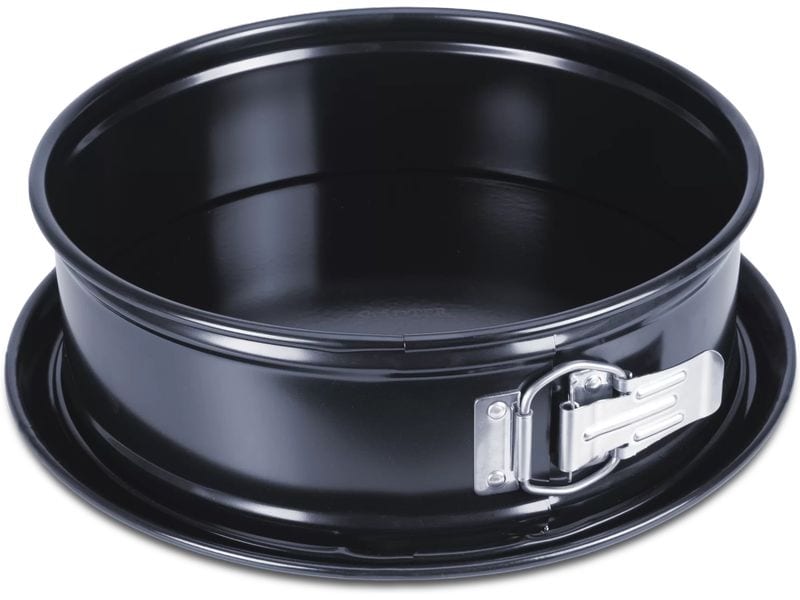 Städter Springform Emaille mit Flachboden, 24 cm Backform für Kuchen