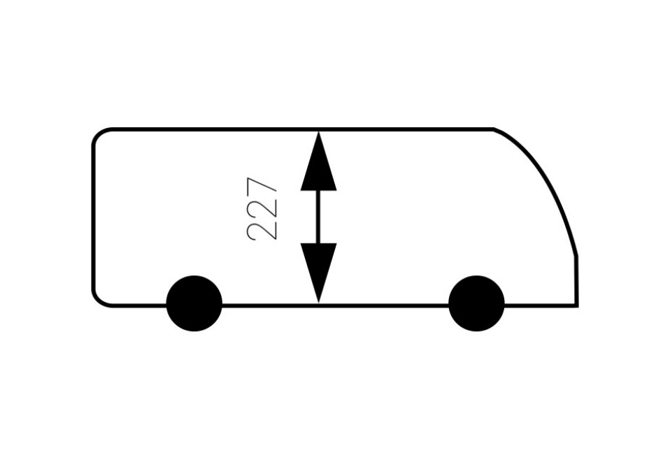Hindermann Wintertime Fahrzeughülle Fiat Ducato, Citroen Jumper II, Peugeot Boxer II 610 cm