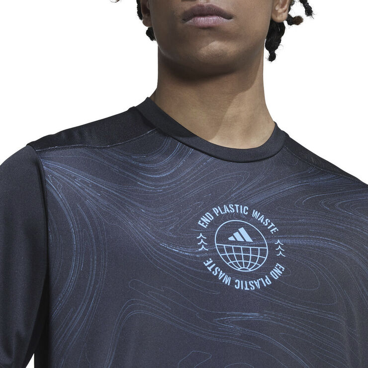 adidas Designed for Running for the Oceans T-shirt Blå