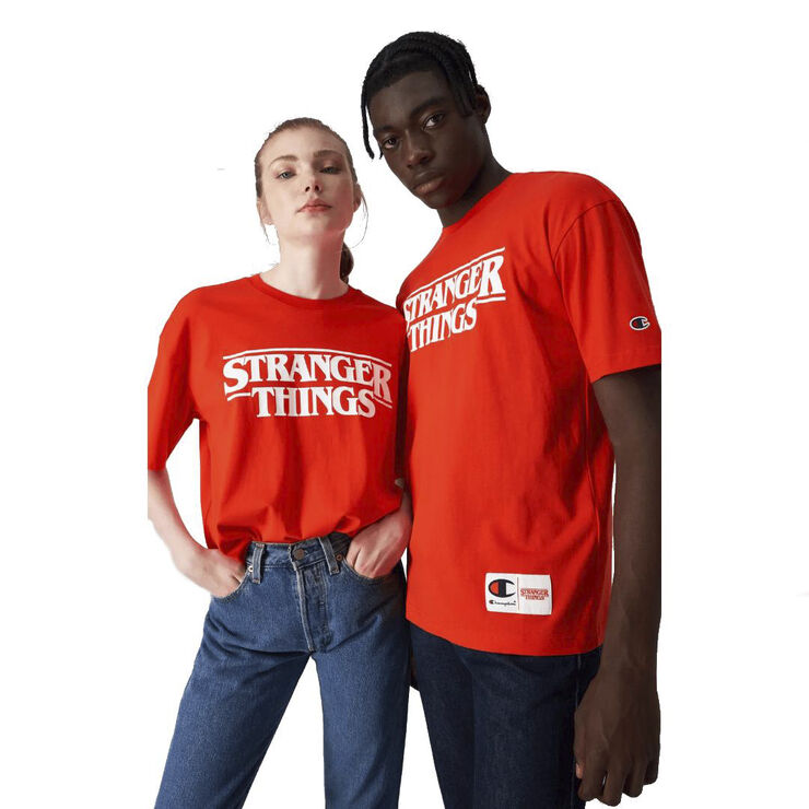 Champion crewneck t-shirt Red