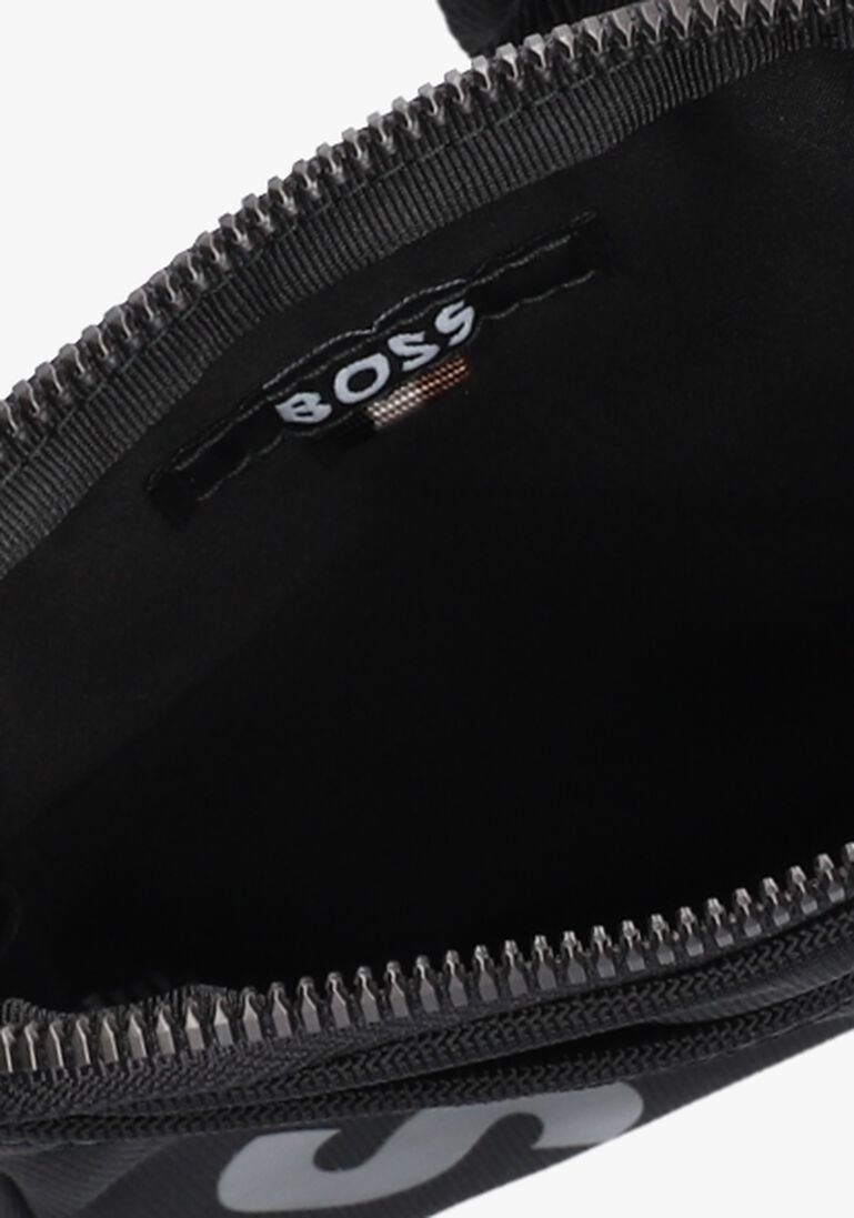 BOSS zwarte boss telefoonhoesje catch_phone pouch