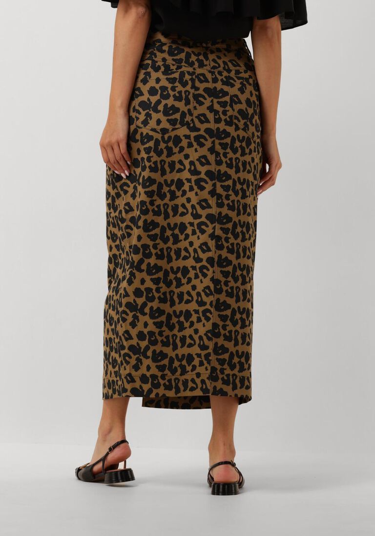 bruine copenhagen muse midirok cmleora-skirt