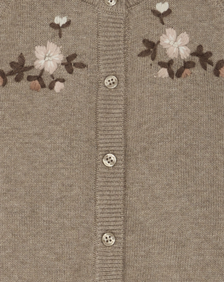 Strickjacke CARLOTA in sand melange