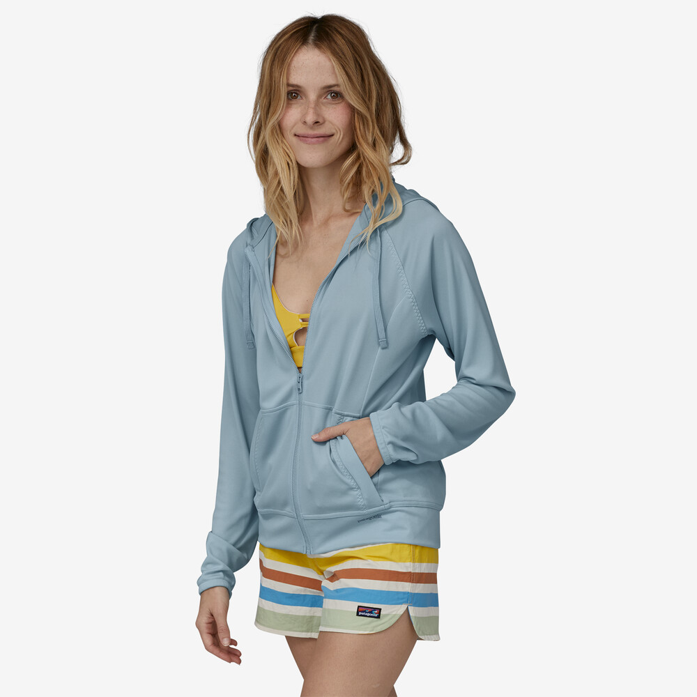 Damen-Kapuzenpullover „Coastal Hideaway“