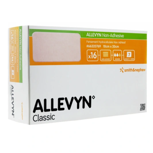 Pansement Allevyn Non-Adhesif pour Plaie Exsudative Modérée