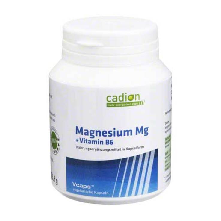 Cadion Magnesium Kapseln + B6, 90 St