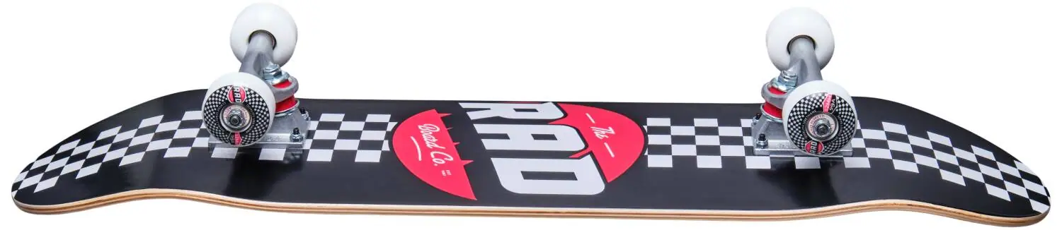 RAD Checker Stripe Komplet Skateboard - Skateboards | SkatePro