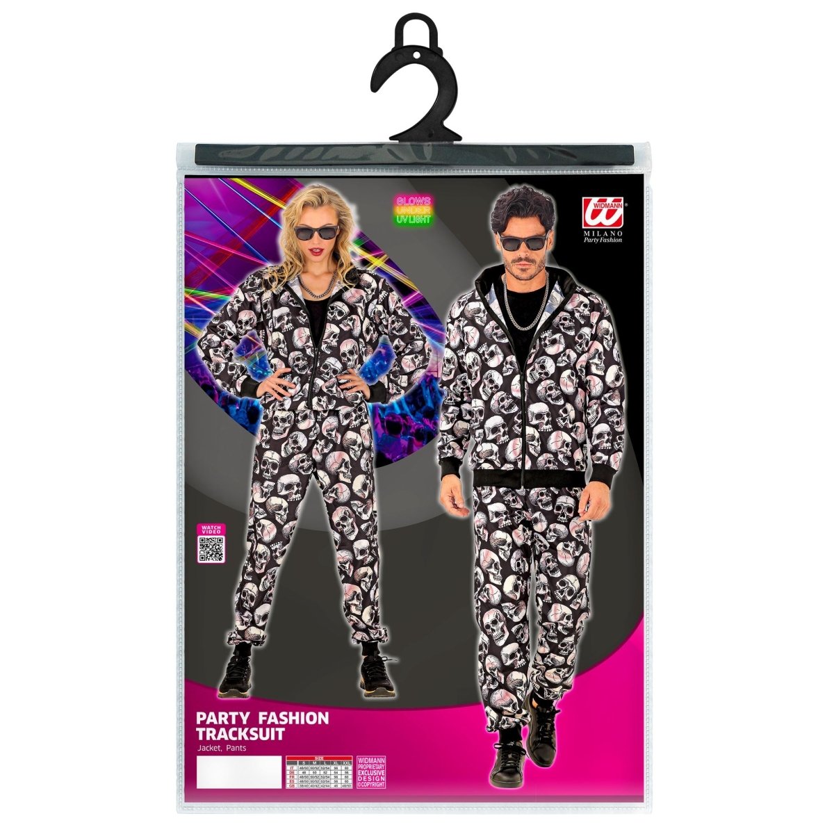 Halloween Trainingspak Fout Schedels