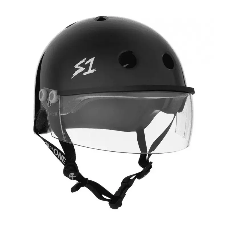 Casque S-ONE Lifer Visor Black gloss glitter
