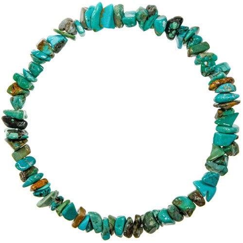 Bracelet en turquoise - perles baroques