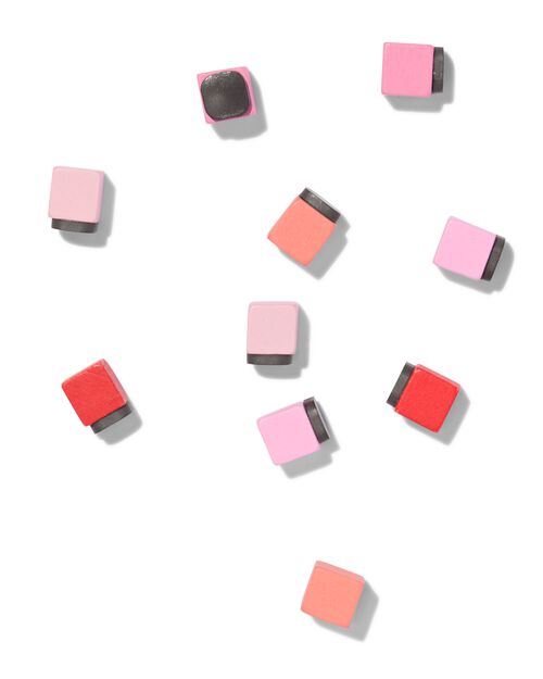 magnets bois - 10 pièces