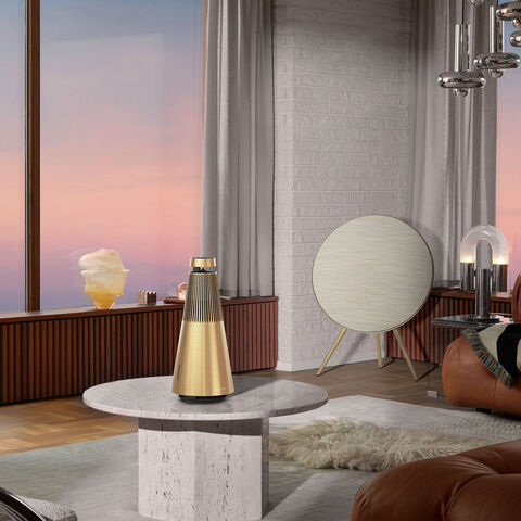 B&O Beosound 2 3rd Gen. – unieke en exclusieve draadloze luidspreker Goud