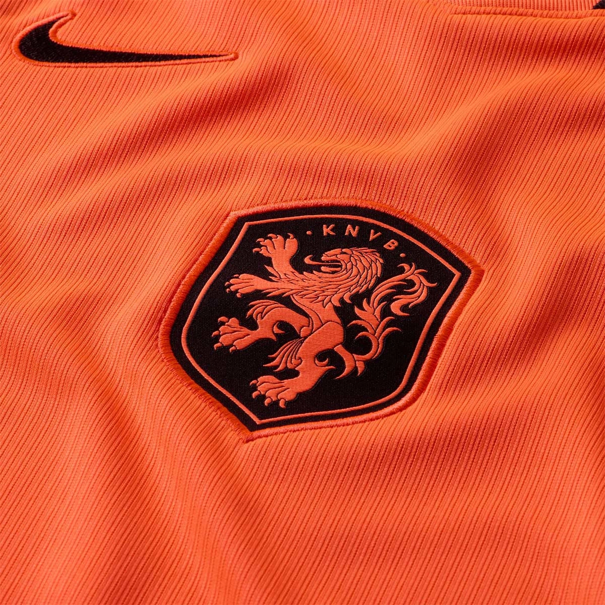 Camisola Nike Países Baixos Primeiro equipamento Mundial 2026 Criança