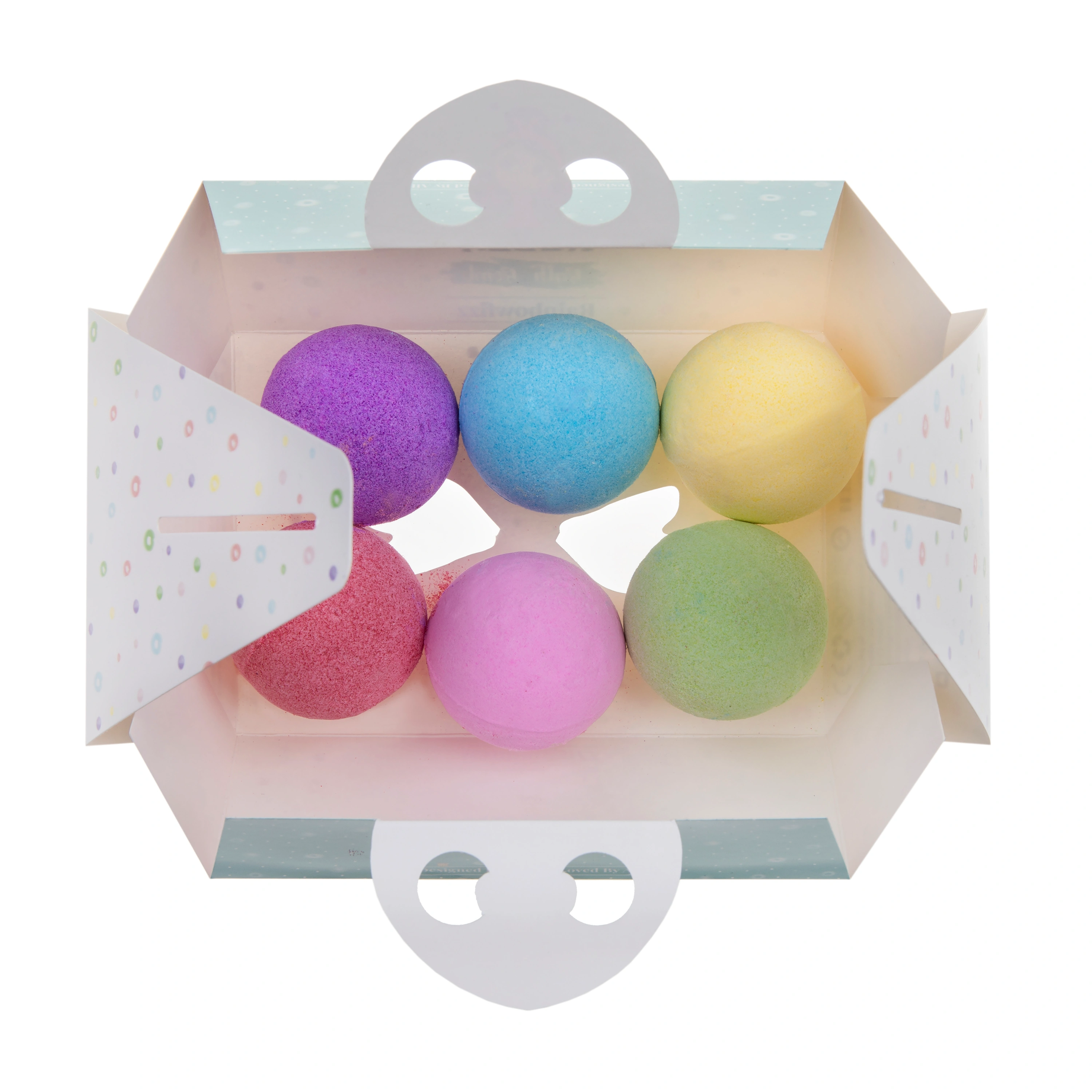 Badekugeln RAINBOWFIZZ 6-teilig