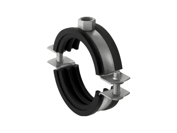 Fischer 560601, Rørholder, Sort, Rustfrit stål, 67 - 71 mm, EPDM, Rustfrit stål, 1 kN, M8