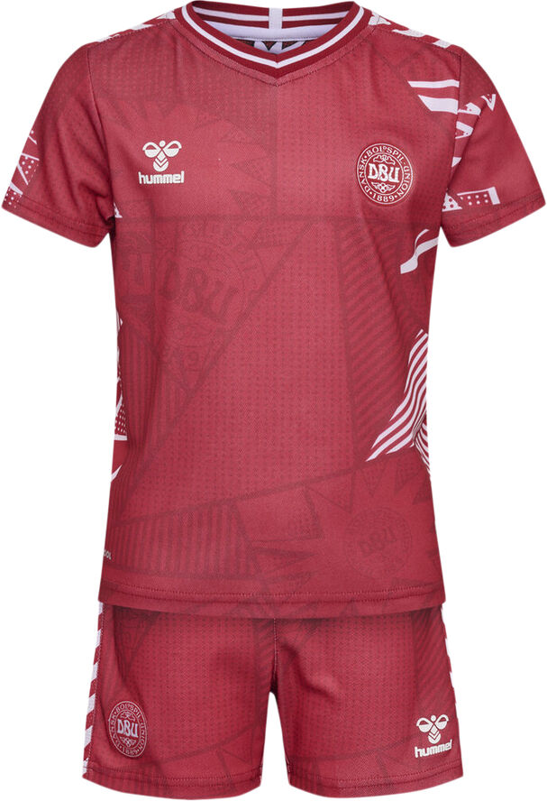 Hummel DBU kvindelandsholdssæt hjemmebane 23 Børn Rød