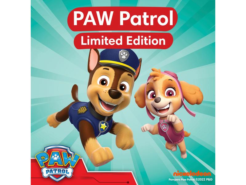 Pampers Windeln Baby Dry Pants Paw Patrol Extra Large Gröss Monatsbox 14-19 kg, 138 Stück