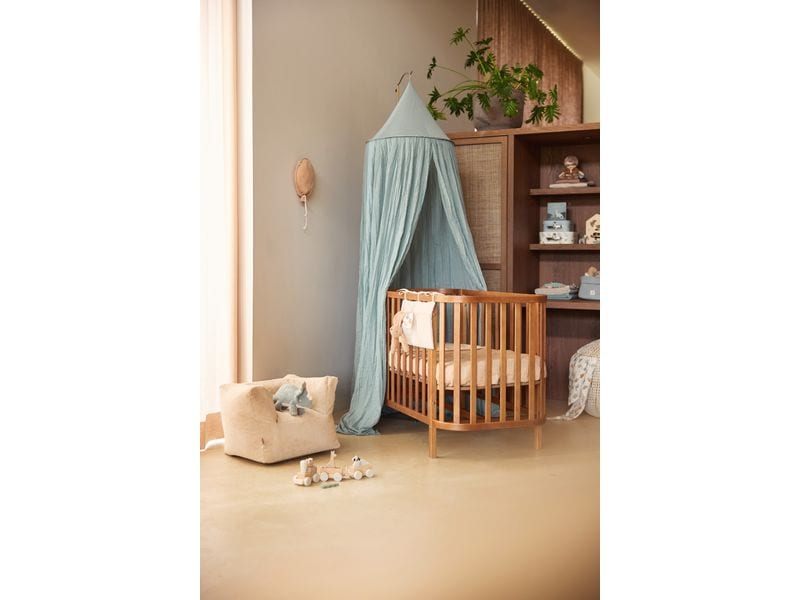 Jollein Kindersessel Corduroy Natural Gemütlicher Kinderhocker