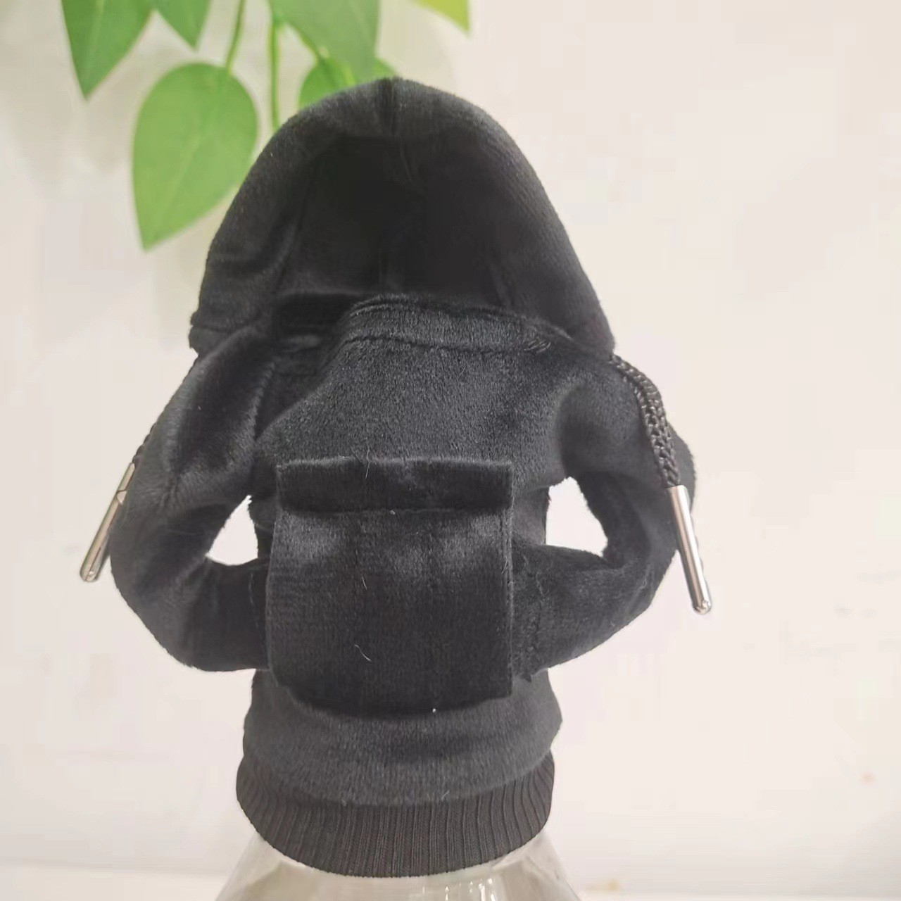 Universal Auto Schaltknauf Abdeckung Schalthebel Hoodie Schutz Überzug - Schwarz