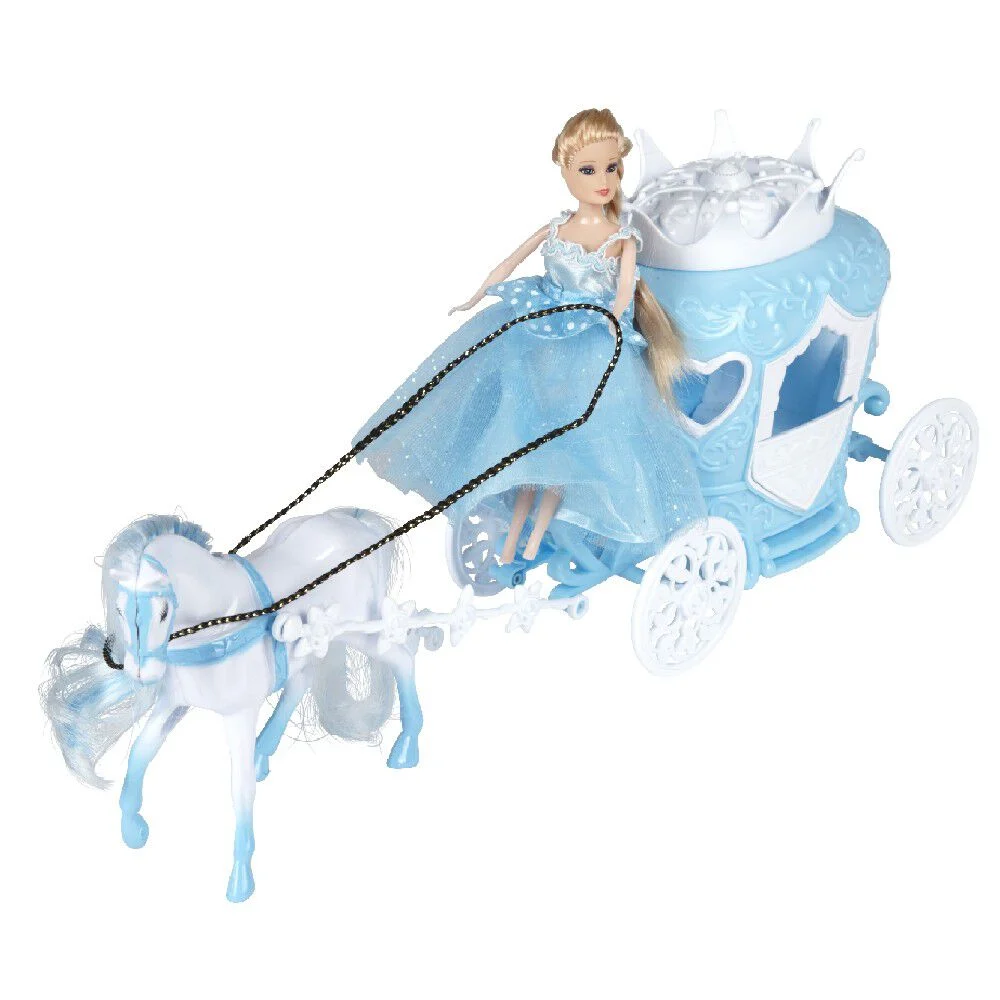 Carrosse et princesse des glaces