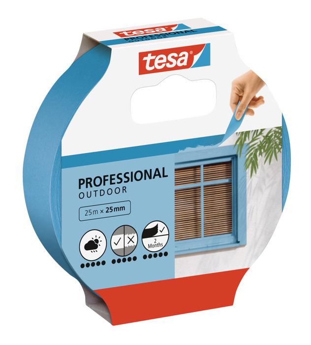 tesa® Malertape Professional Outdoor 25 mm x 25 meter