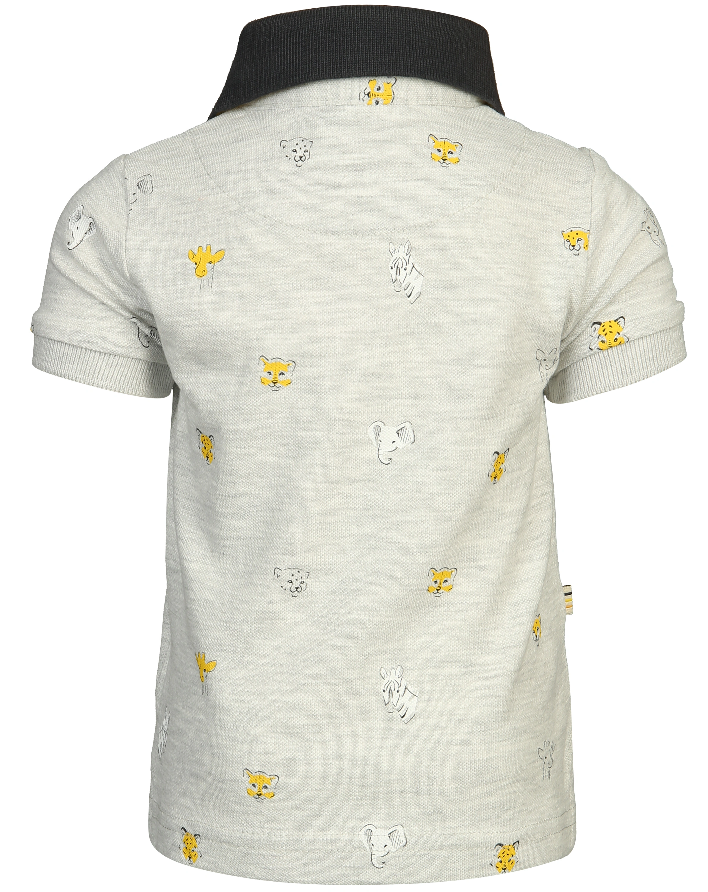 Poloshirt kurz PATTERN MINI in grau