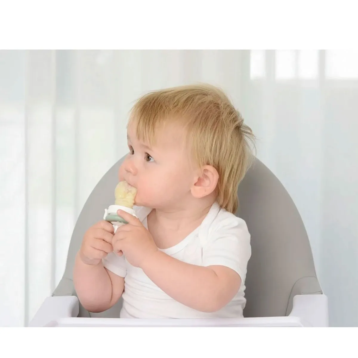 Kidsme Tétine d'Alimentation 6m+ Azure