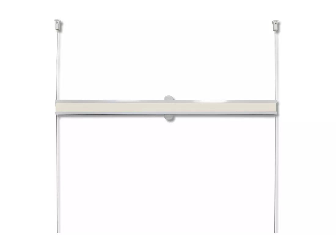 Store plissé en crème crème 80 x 80 x 100 cm 4102208