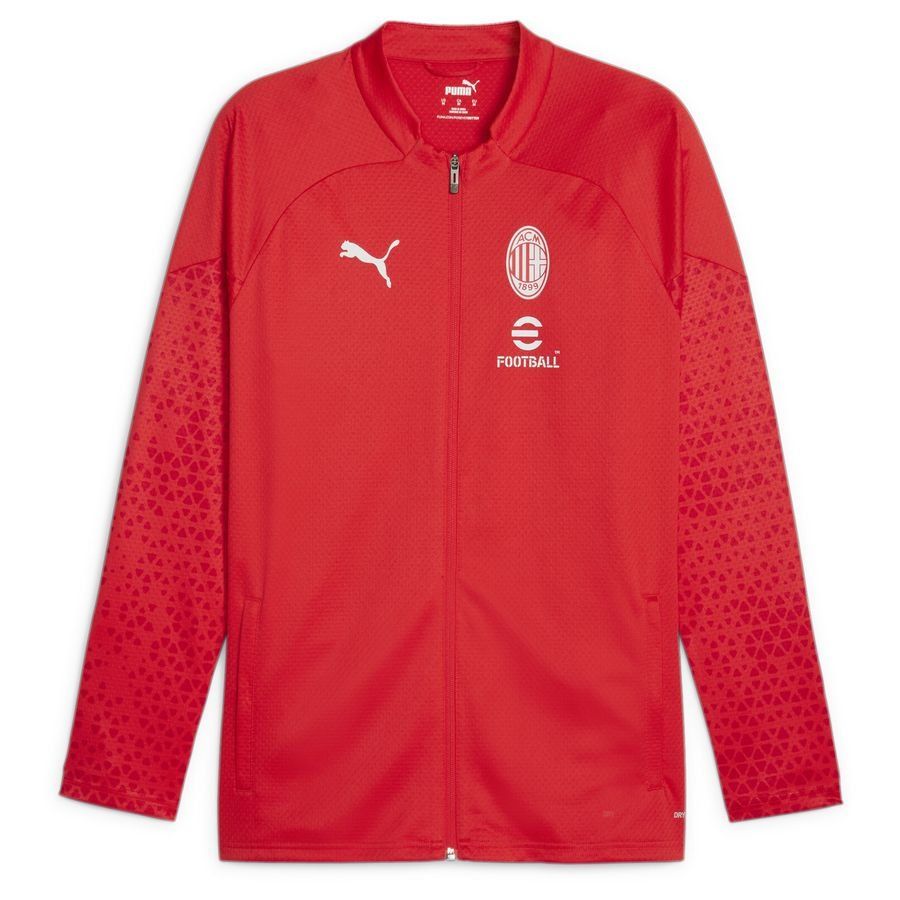 Milan AC Veste d'Entraînement - Rouge/Gris