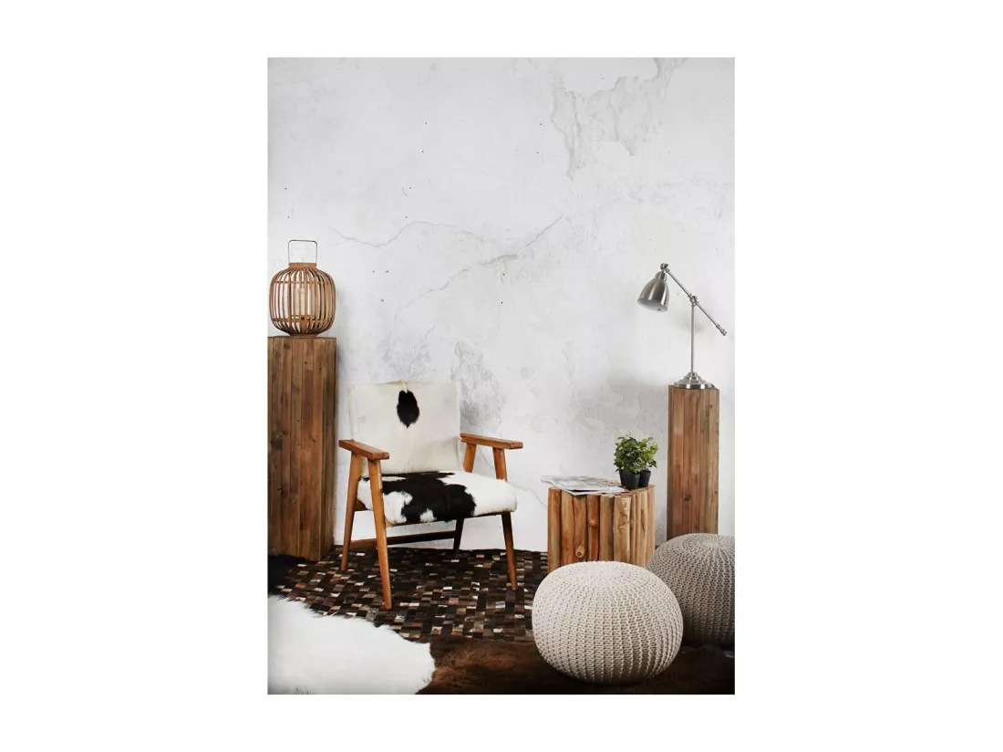 Lampe de bureau en acier brossé
