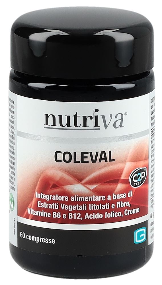 NUTRIVA Coleval<br>60 Stück, Glasflasche, Tablette