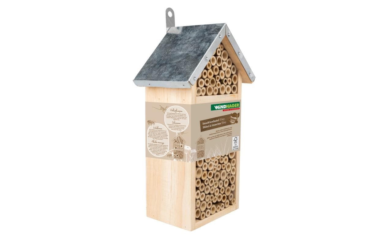 Insektenhotel TinyBrutplatz und Winterquartier für nützliche Insekten
