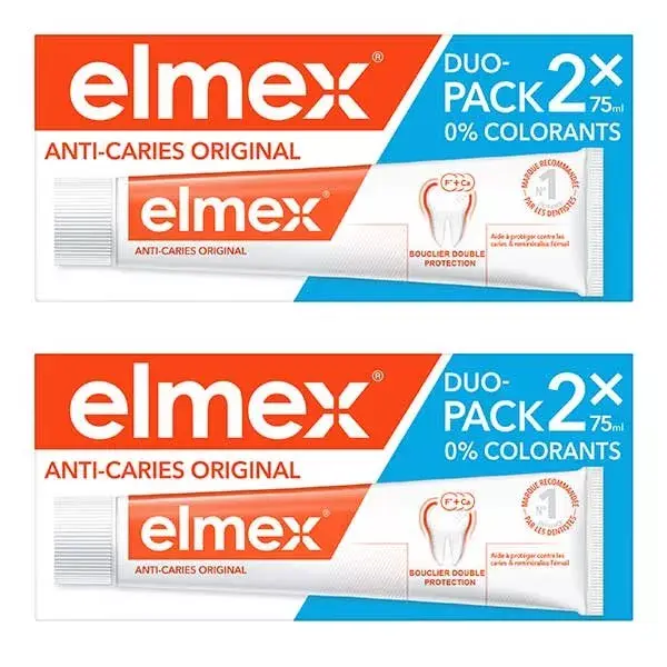 Pasta de dentes anticáries Elmex 4x75ml