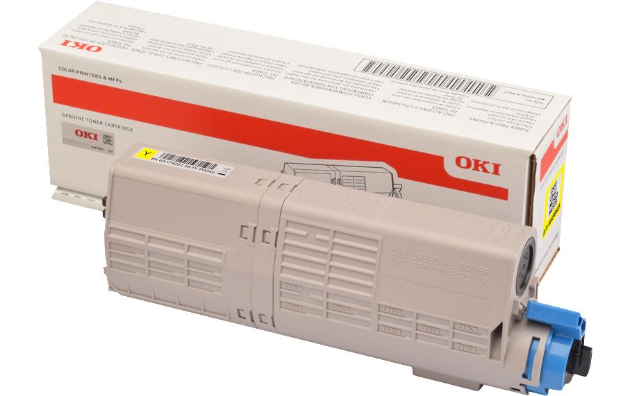 Toner 46490605 Yellow<br>Toner, Yellow
