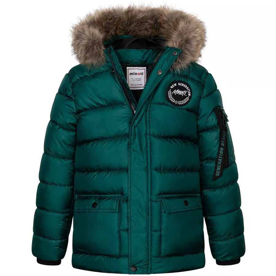 MINOTI Parka Grün