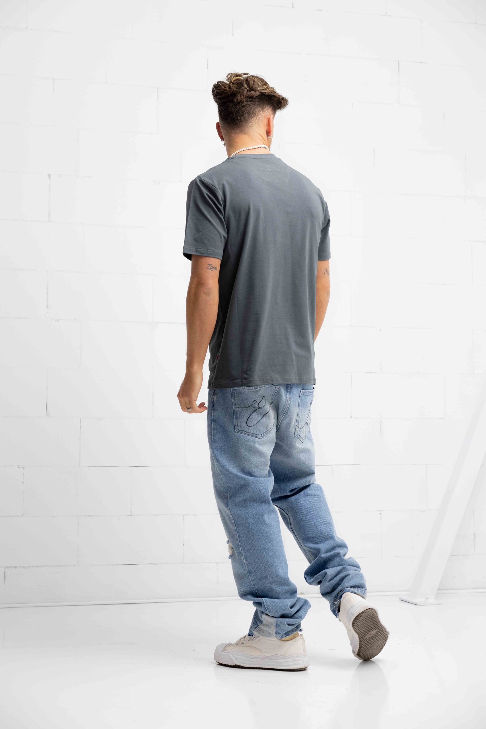 Cruyff Prima T-Shirt Heren Donkergrijs