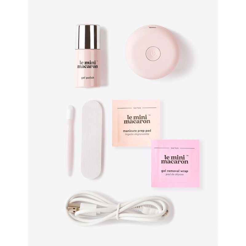 Le Mini Macaron Gel Manicure Kit - Coconut Yogurt